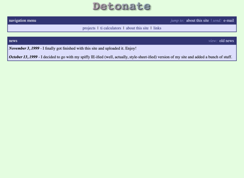 detonate